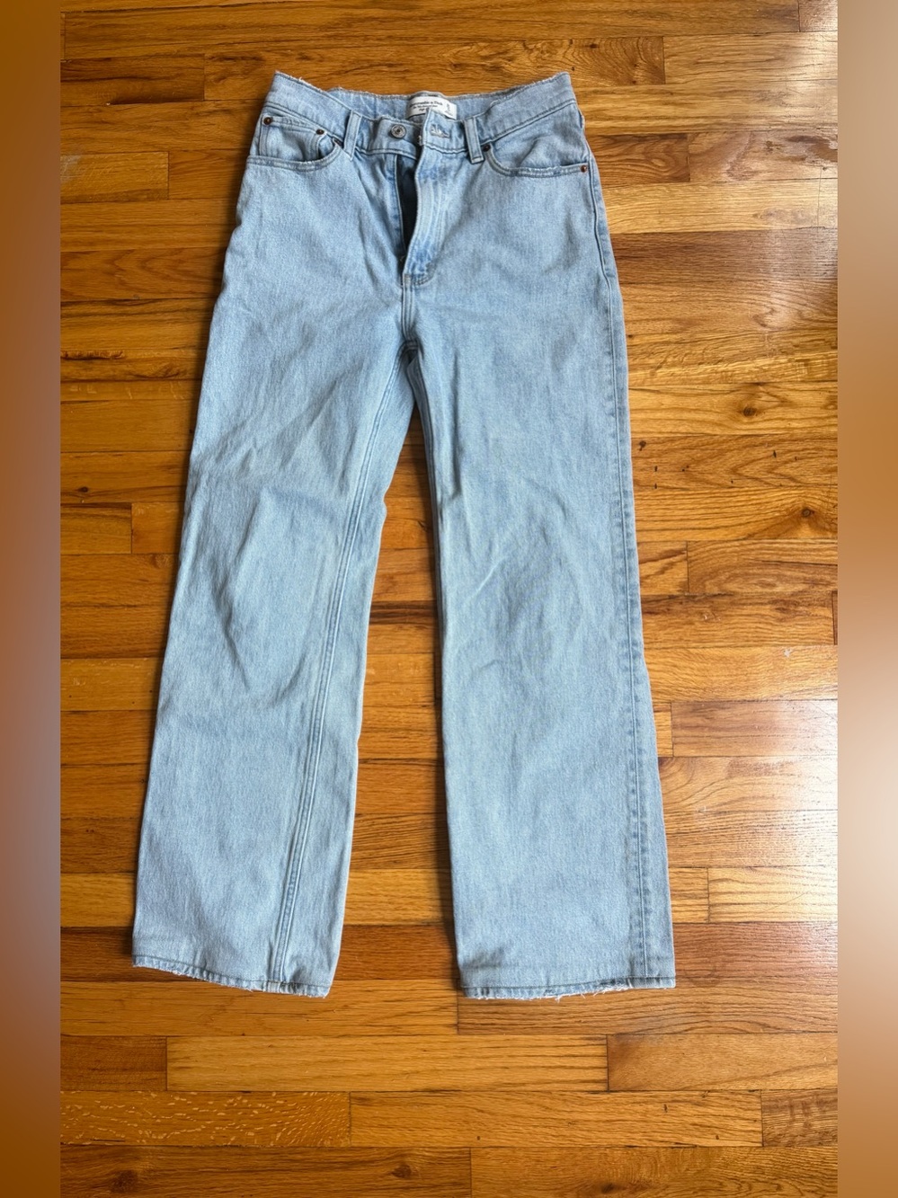 Abercrombie & Fitch The ’90s Relaxed High Rise Jeans – Size 25 - Picture 2 of 11
